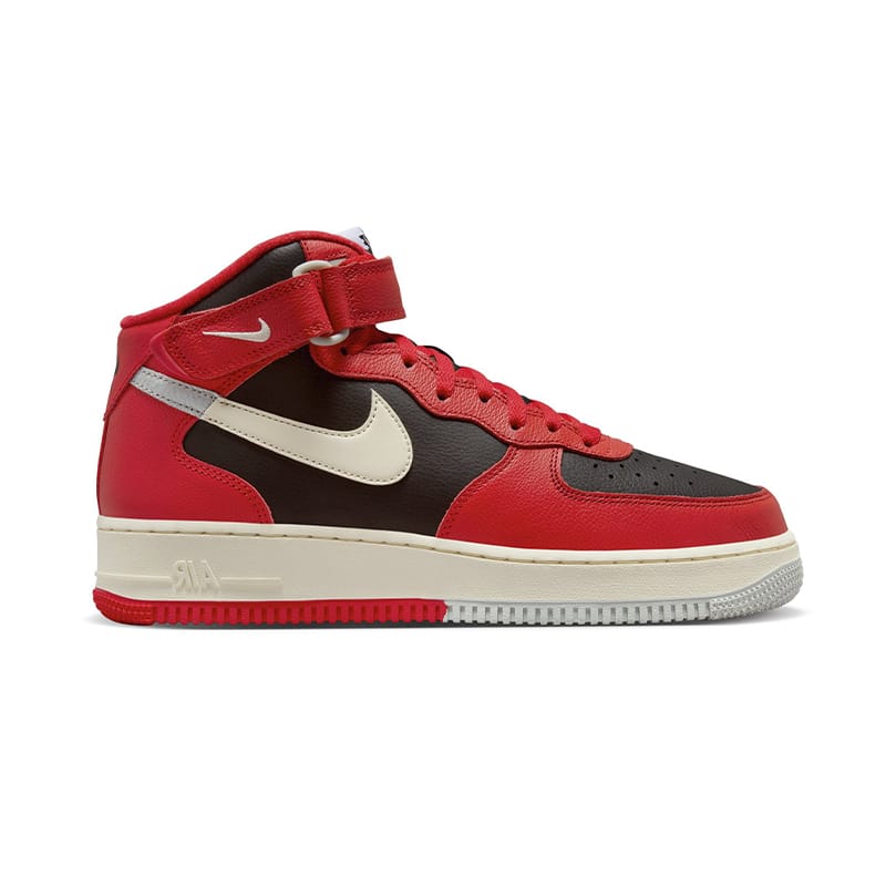 Zapatilla-Nike-Casual-Hombre-Air-Force-1-Mid-Rojo