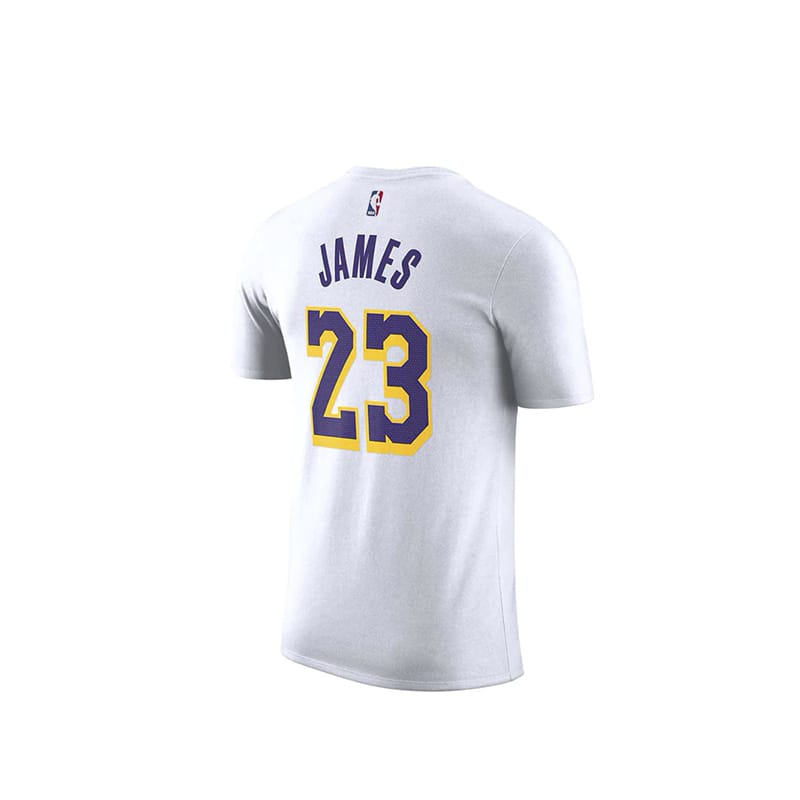 Camiseta-Nike-Baloncesto-Hombre-NBA-Angeles-Lakers-Blanco