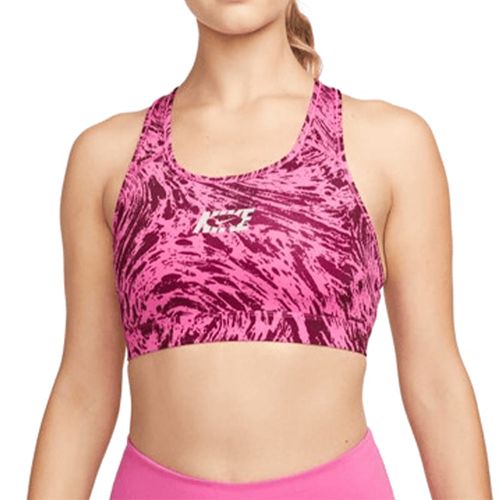 Top Nike Running Dama Dri Fit Swoosh Icon Fucsia