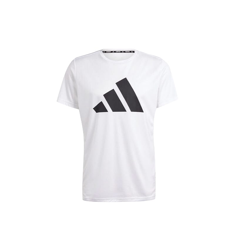 Camiseta-Adidas-Running-Hombre-Run-It-Tee-Blanco