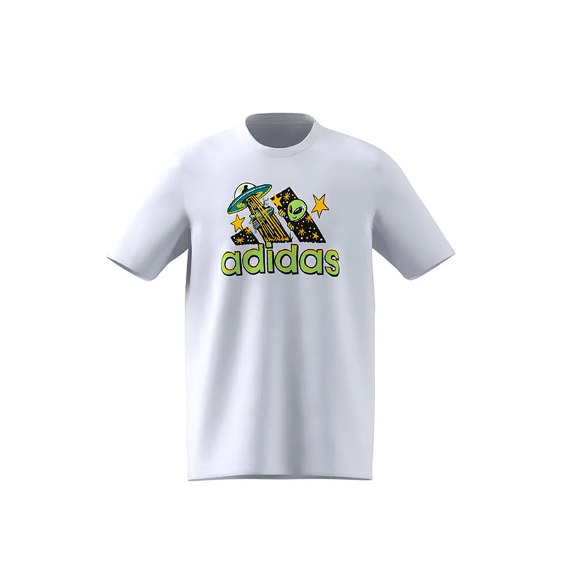 Camiseta-Adidas-Casual-Hombre-Doodle-Dream-Blanco