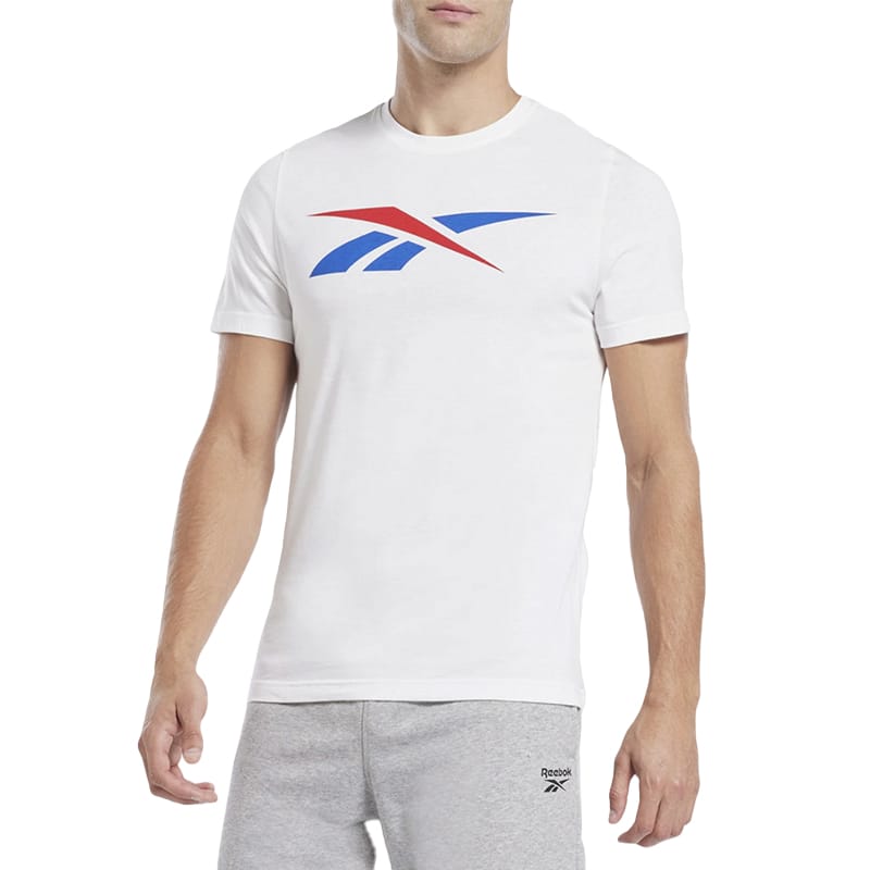 Camiseta-Reebok-Training-Hombre-Identity-Vector-Blanco
