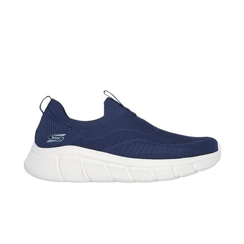Zapatilla Skechers Casual Hombre Bobs Flex Azul