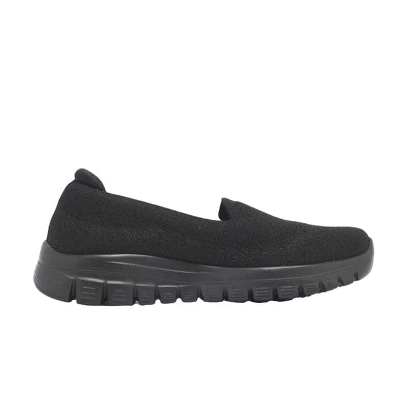 Zapatilla-Skechers-Casual-Dama-Graceful-View-Negro