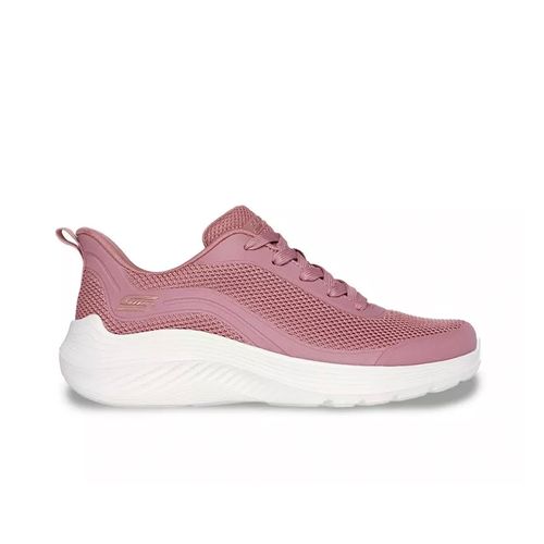 Zapatilla Skechers Casual Dama Bobs Sport Squad Rosado