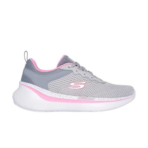 Zapatilla Skechers Casual Dama Vapor Plus Stoked Gris