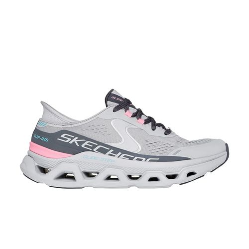 Zapatilla Skechers Casual Dama Slip Ins Glide Step Gris