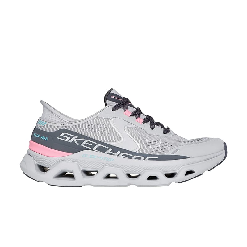 Zapatilla-Skechers-Casual-Dama-Slip-Ins-Glide-Step-Gris