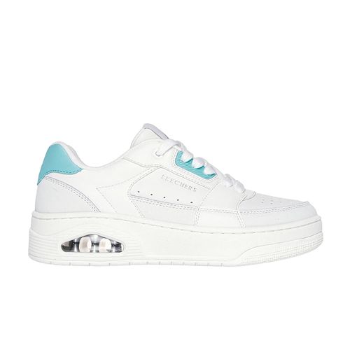 Zapatilla Skechers Casual Dama Uno Court Blanco