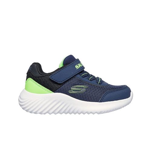 Zapatilla Skechers Casual Infante Niño Bounder Low Azul