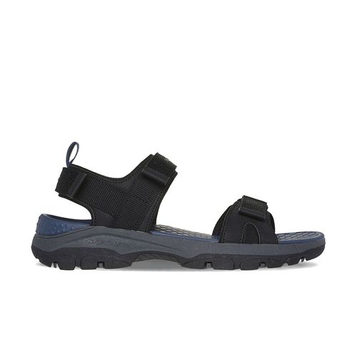 Sandalia Skechers Casual Hombre Relaxed Fit Tresmen Negro