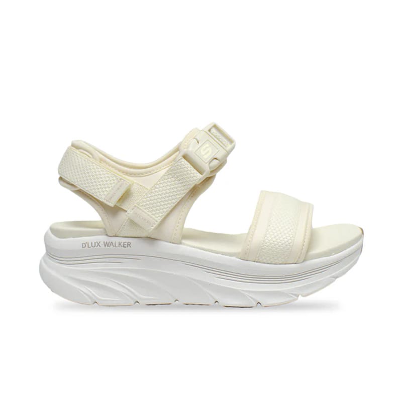 Sandalia-Skechers-Casual-Dama-D-Lux-Walker-Beige