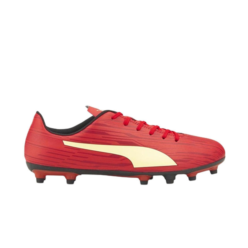 Guayo-Tache-Puma-Futbol-Hombre-Rapido-III-Fg-Ag-Rojo