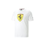 Camiseta-Puma-Casual-Hombre-Ferrari-Race-Blanco