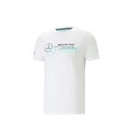 Camiseta-Puma-Casual-Hombre-Mercedes-F1-Blanco