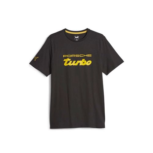 Camiseta Puma Casual Hombre Porshe Legancy Negro