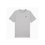 Camiseta-Puma-Casual-Hombre-Essentials-Small-Logo-Gris