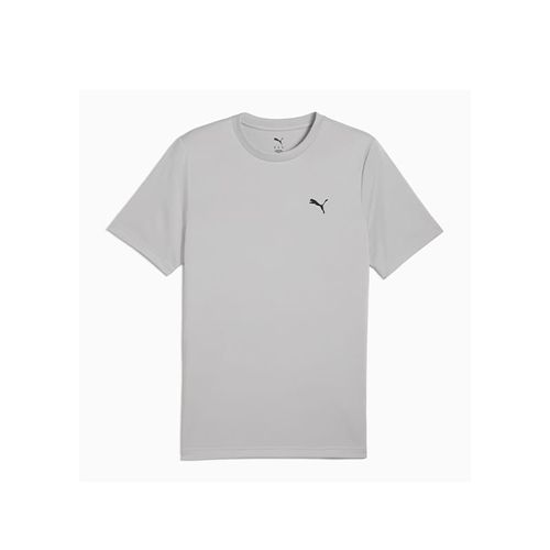 Camiseta Puma Casual Hombre Essentials Small Logo Gris