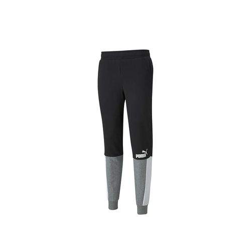 Sudadera Puma Casual Hombre Essentials+ Sweat Negro