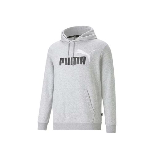Buzo Puma Casual Hombre Ess 2 Big Logo Gris