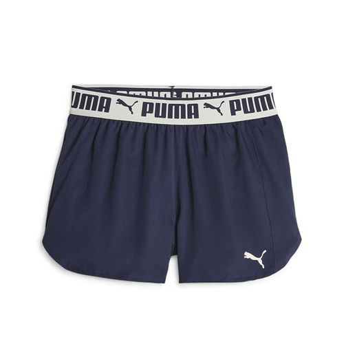 Short Puma Training Dama Strong 3 Tight Azul