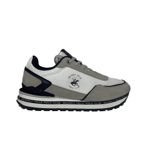 Zapatilla Beverly Hills Casual Hombre Typograph Blanco