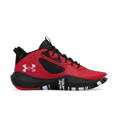 Zapatilla Under Armour Baloncesto Niño Lockdown 6 Rojo