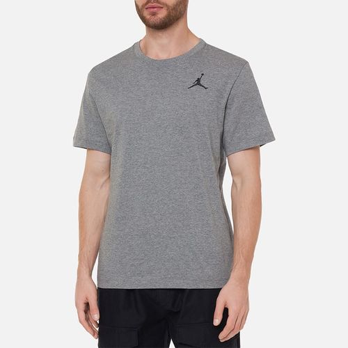 Camiseta Nike Baloncesto Hombre Jumpman Jordan Crew Gris