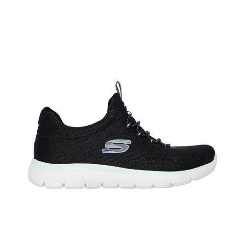 Zapatilla Skechers Casual Dama Summits Blush Negro