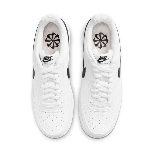 Zapatilla Nike Casual Hombre Court Vision Lo Blanco
