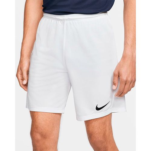 Pantaloneta Nike Fútbol Hombre Dry Park III Blanco