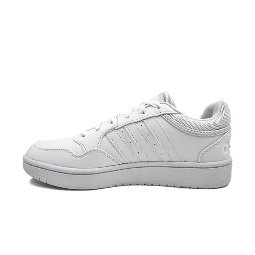 Zapatilla Adidas Casual Dama Hoops 3.0 Low Blanco