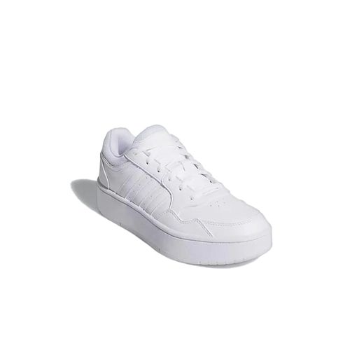 Zapatilla Adidas Casual Dama Hoops 3.0 Bold Blanco