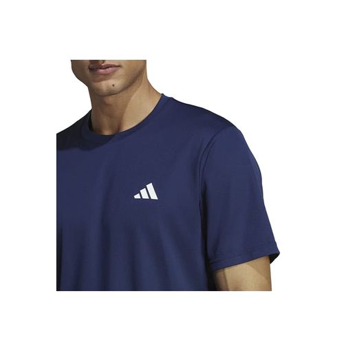 Camiseta Adidas Training Hombre Essentials 3 Azul