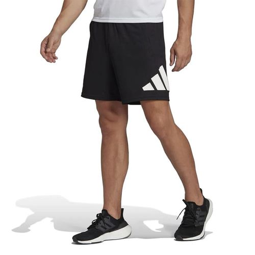 Pantaloneta Adidas Training Hombre Essentials Logo Negro