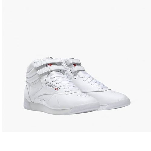 Zapatilla Reebok Casual Dama Freestyle Hi Blanco