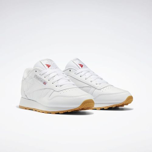 Zapatilla Reebok Casual Dama Classic Leather Blanco