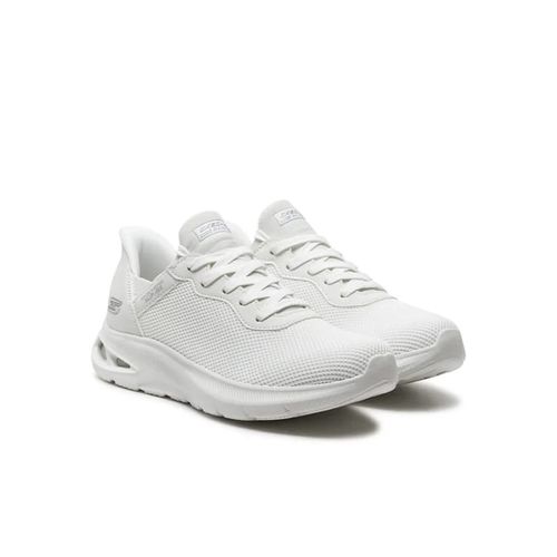Zapatilla Skechers Casual Dama Slip Ins Bobs Blanco