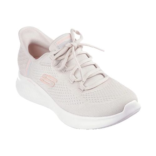 Zapatilla Skechers Casual Dama Slip Ins Lite Pro Beige