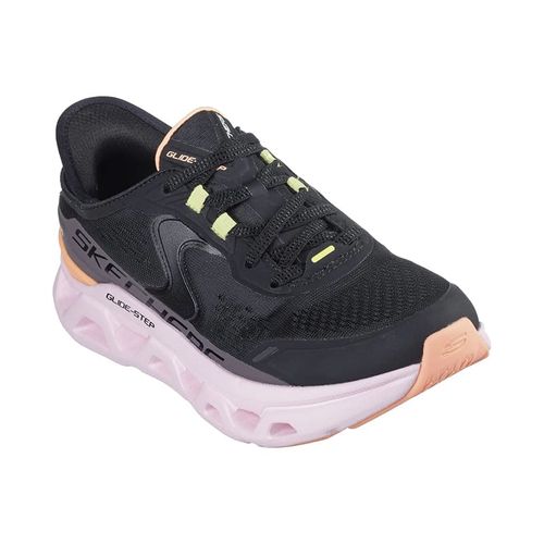 Zapatilla Skechers Casual Dama Slip Ins Glide Step Negro