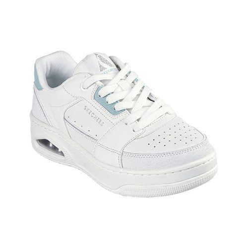 Zapatilla Skechers Casual Dama Uno Court Blanco