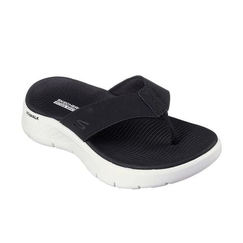 Sandalia Skechers Casual Dama Go Walk Flex Negro