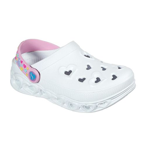 Sandalia Skechers Casual Niña Light Hearted Blanco