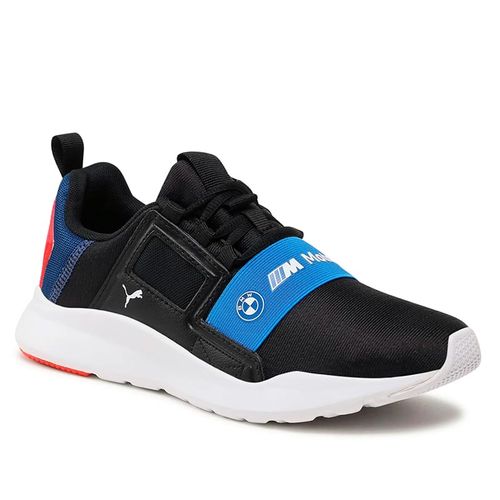 Zapatilla Puma Casual Hombre BMW Wired Cage Negro