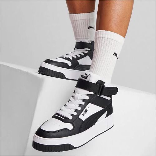 Bota Puma Casual Dama Carina Street Negro