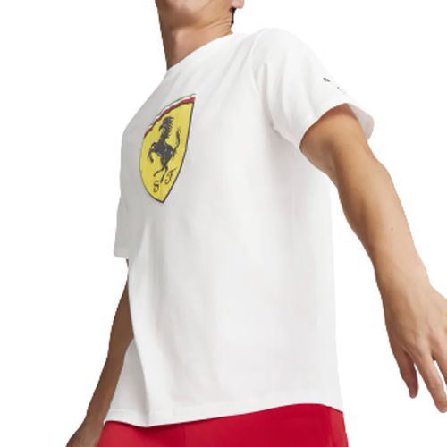 Camiseta Puma Casual Hombre Ferrari Race Blanco
