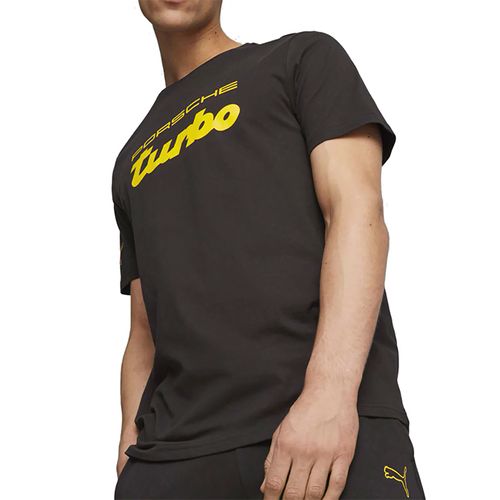 Camiseta Puma Casual Hombre Porshe Legancy Negro