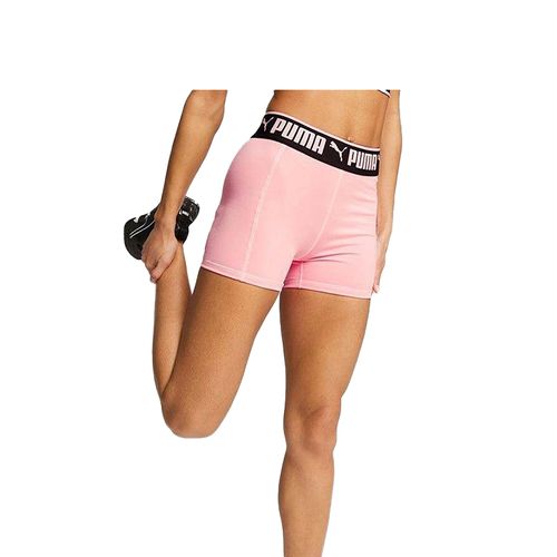 Short Puma Running Dama Strong 3 Tight Rosado