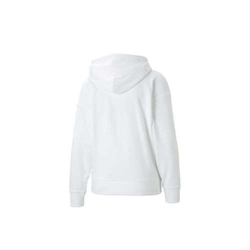 Buzo Puma Casual Dama Classic Logo Blanco