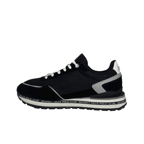 Zapatilla Beverly Hills Casual Hombre Typograph Negro